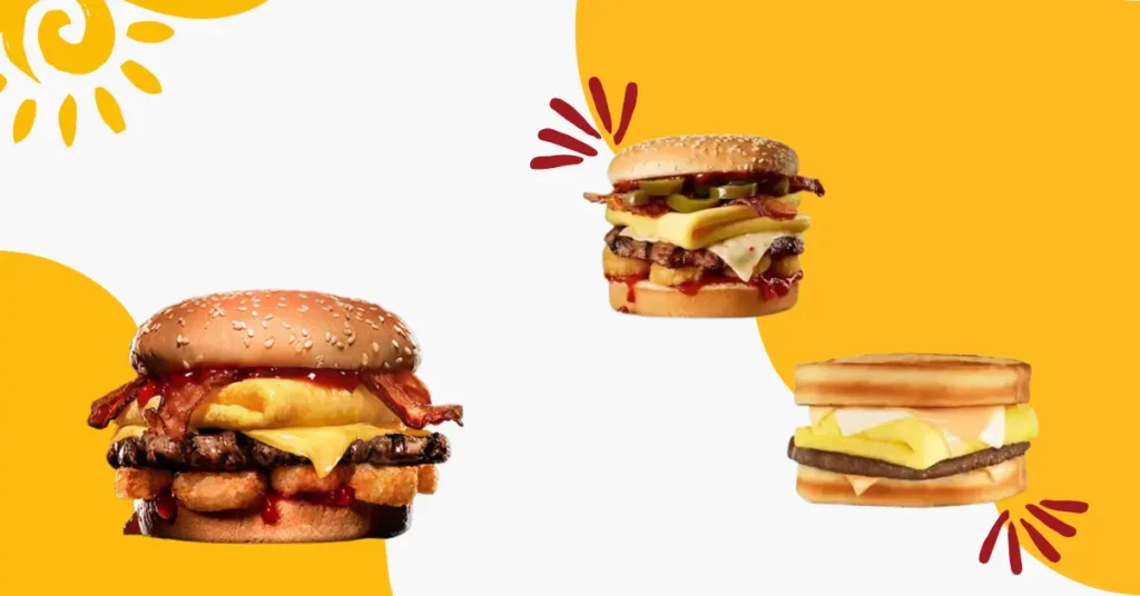 Carl's Jr Breakfast Sandwiches and Biscuits Menu
